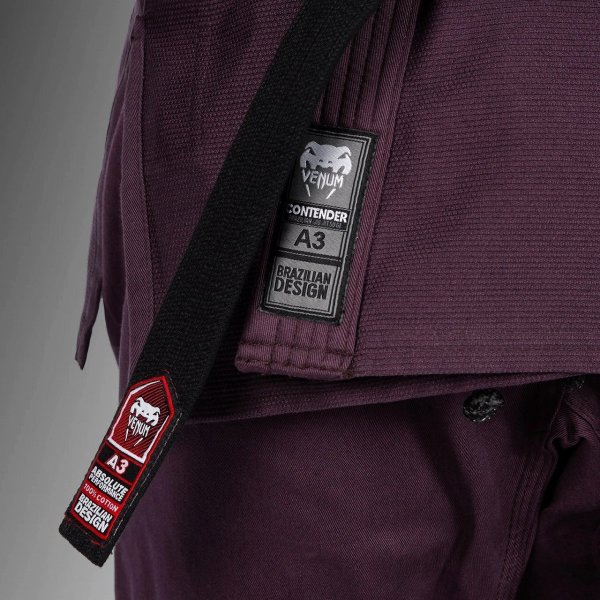 Photo7: VENUM Jiu Jitsu Gi CONTENDER 2.0 Plum (7)