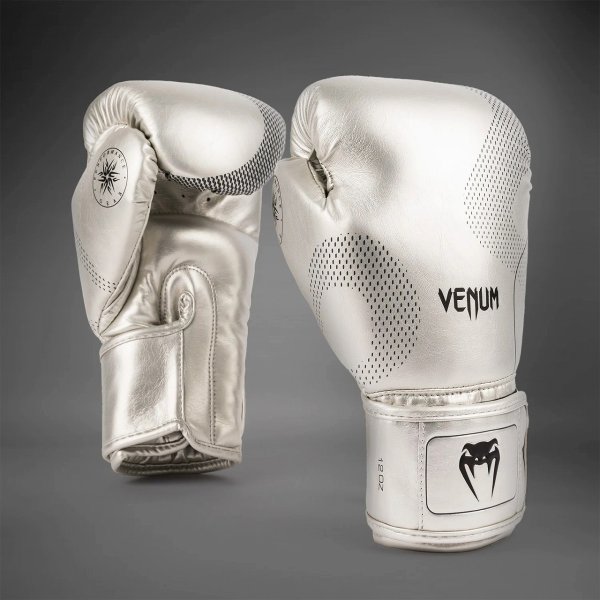 Photo1: VENUM Boxing Glove NEXUS Silver/Black (1)