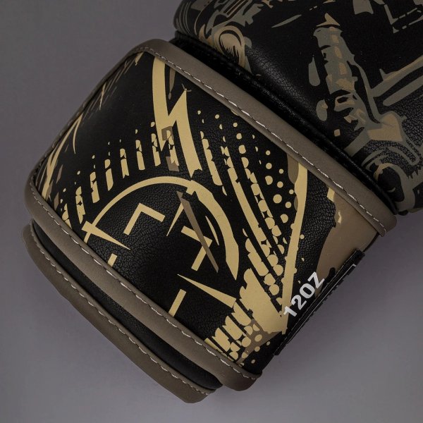 Photo4: VENUM Boxing Glove INVADER Black/Sand (4)