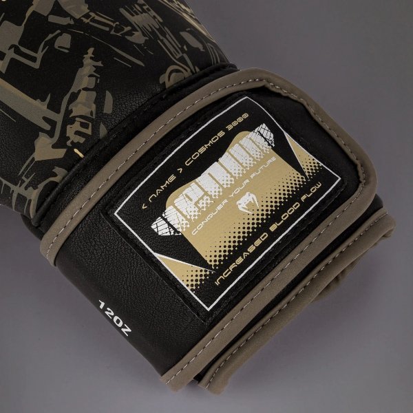 Photo5: VENUM Boxing Glove INVADER Black/Sand (5)