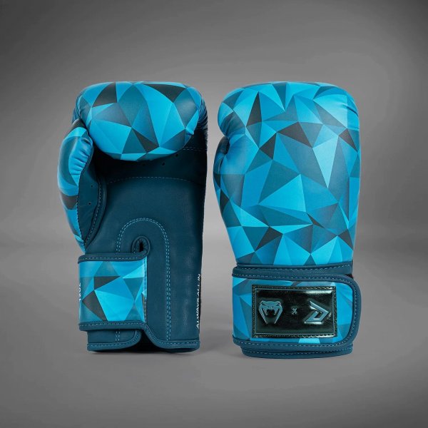 Photo2: VENUM x DEMI Boxing Glove Azure Blue (2)