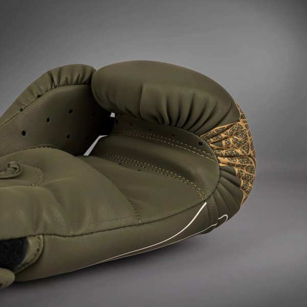 Photo6: VENUM Boxing Glove SERPENTI Khaki/Bronze/Ivory (6)