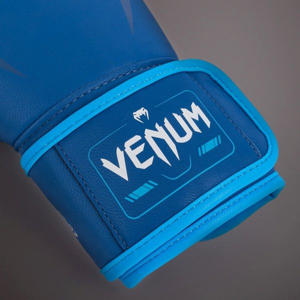 Photo8: VENUM x TOP RANK Boxing Glove IMPACT Navy Blue (8)