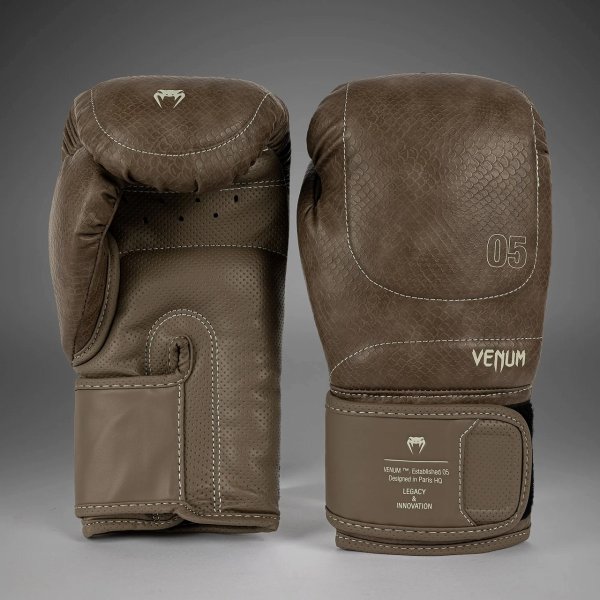 Photo1: VENUM Boxing Glove IMPACT EVO SCALES Brown (1)