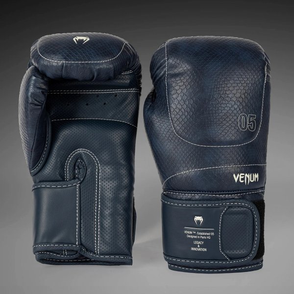 Photo1: VENUM Boxing Glove IMPACT EVO SCALES Midnight Blue (1)
