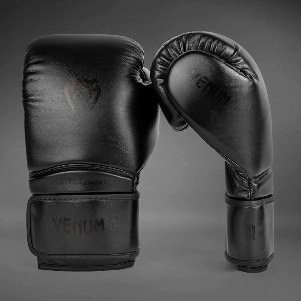 Photo2: VENUM Kids Boxing Glove CONTENDER 1.5 Black/Black (2)