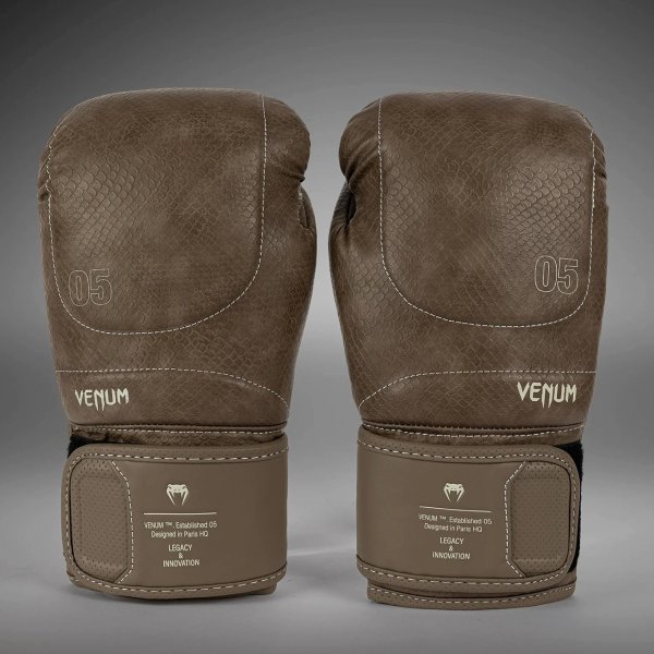 Photo4: VENUM Boxing Glove IMPACT EVO SCALES Brown (4)