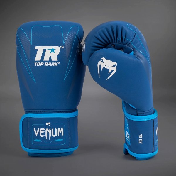 Photo3: VENUM x TOP RANK Boxing Glove IMPACT Navy Blue (3)