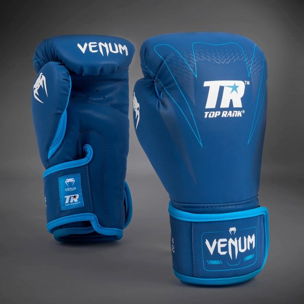 Photo1: VENUM x TOP RANK Boxing Glove IMPACT Navy Blue (1)