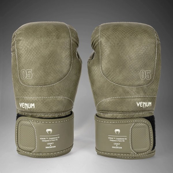 Photo3: VENUM Boxing Glove IMPACT EVO SCALES Army Green (3)