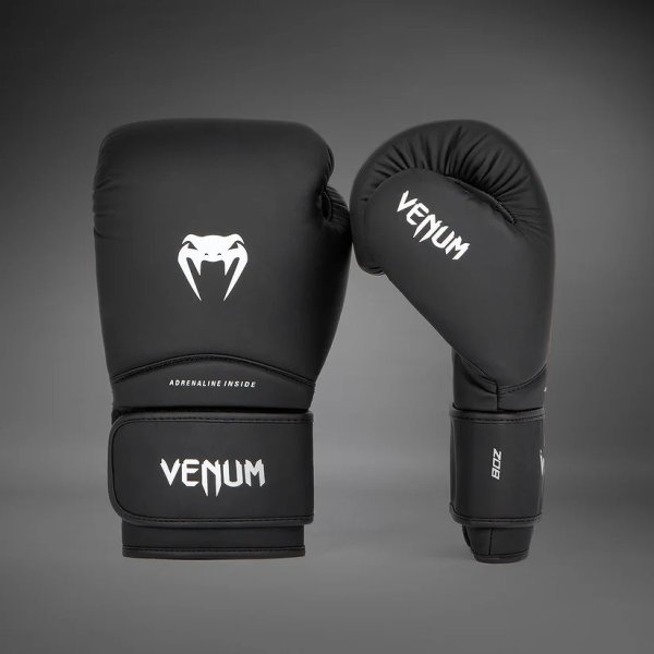 Photo2: VENUM Kids Boxing Glove CONTENDER 1.5 Black/White (2)