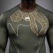 Photo4: VENUM Rashguard SERPENTI Long Sleeve Khaki/Bronze/Ivory (4)