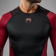 Photo5: VENUM x ASSASSIN`S CREED SHADOWS Rashguard Long Sleeve Burgundy/Black (5)