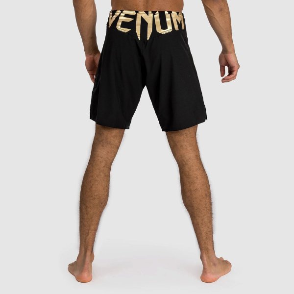 Photo2: VENUM Fight Shorts LIGHT 5.0 Black/Gold (2)