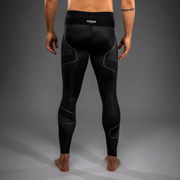 Photo5: VENUM Long Spats NEXUS Black/Silver (5)
