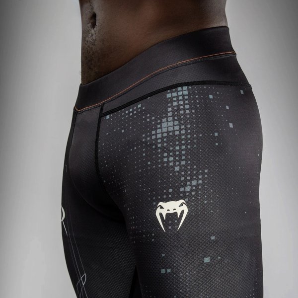 Photo5: VENUM Long Spats ECLIPSE Black/Ivory (5)