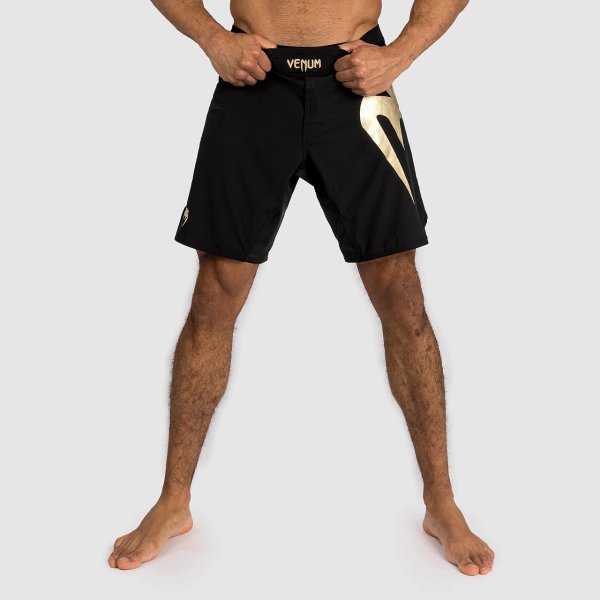 Photo3: VENUM Fight Shorts LIGHT 5.0 Black/Gold (3)