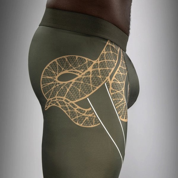 Photo4: VENUM Long Spats SERPENTI Khaki/Bronze/Ivory (4)
