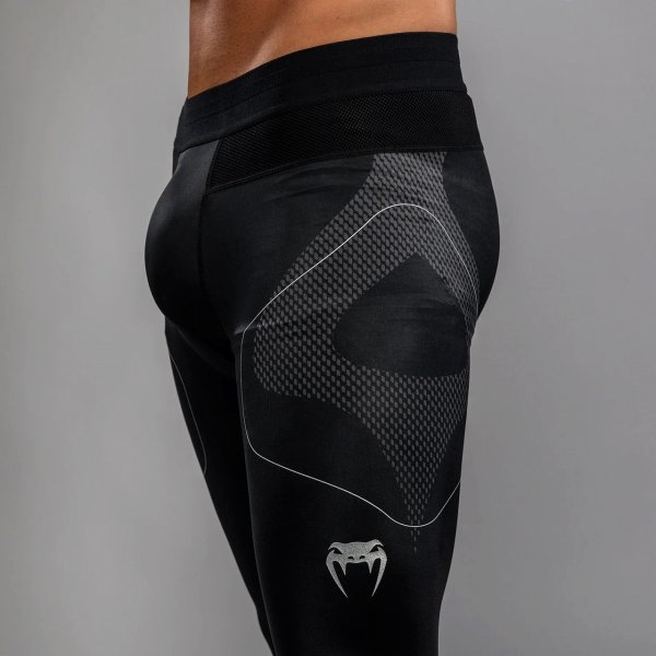 Photo8: VENUM Long Spats NEXUS Black/Silver (8)