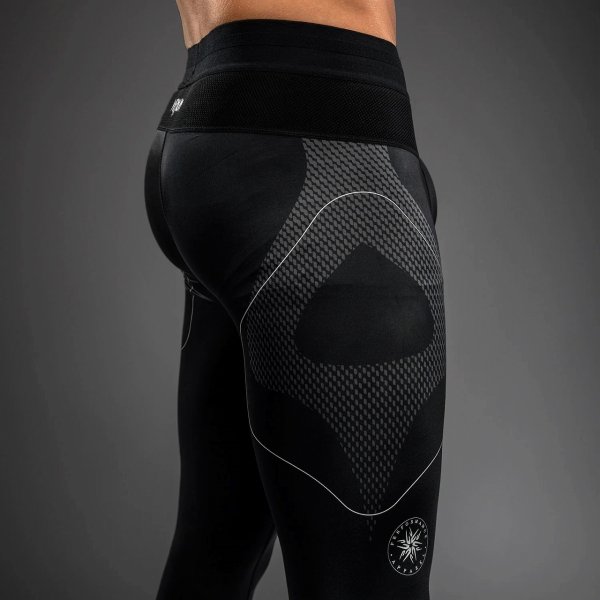 Photo7: VENUM Long Spats NEXUS Black/Silver (7)