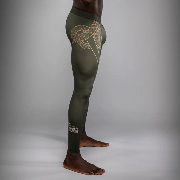 Photo2: VENUM Long Spats SERPENTI Khaki/Bronze/Ivory (2)