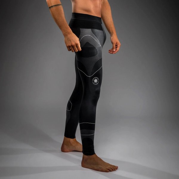 Photo6: VENUM Long Spats NEXUS Black/Silver (6)