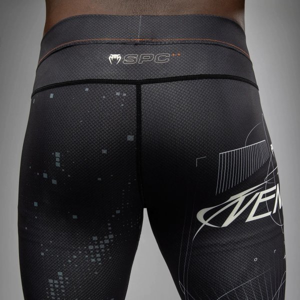 Photo7: VENUM Long Spats ECLIPSE Black/Ivory (7)
