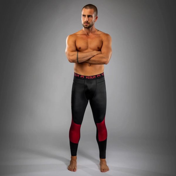 Photo1: VENUM x ASSASSIN`S CREED SHADOWS Long Spats Burgundy/Black (1)