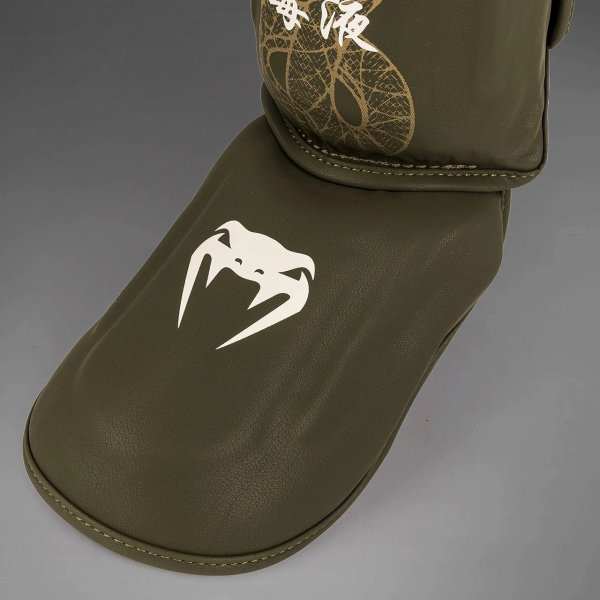 Photo3: VENUM Shin Guard SERPENTI Khaki/Bronze/Ivory (3)