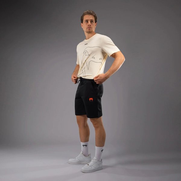 Photo6: VENUM Cotton Shorts CLASSIC Black (6)