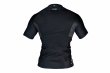 Photo3: ACE7 Rashguard 02 Short Sleeve Black (3)