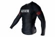 Photo2: ACE7 Rashguard 02 Long Sleeve Black (2)
