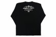 Photo2: BULL TERRIER Long Sleeve T-Shirts BORN TO FIGHT Black (2)