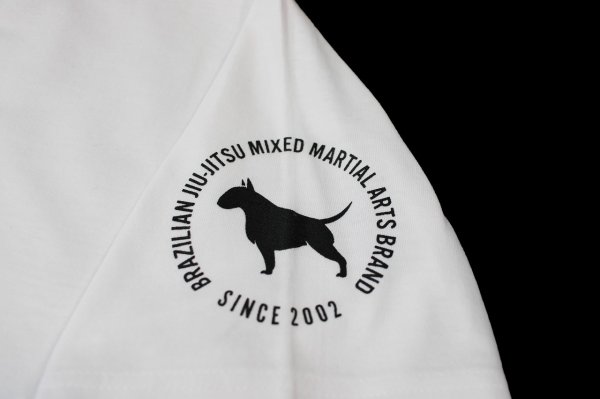 Photo5: BULL TERRIER T-Shirt Vintage Emblem White (5)