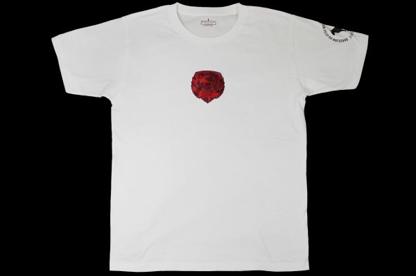 Photo1: BULL TERRIER T-Shirt Vintage Emblem White (1)