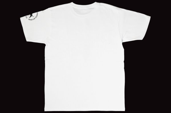 Photo2: BULL TERRIER T-Shirt BASEBALL LOGO White (2)