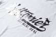 Photo4: BULL TERRIER T-Shirt BASEBALL LOGO White (4)