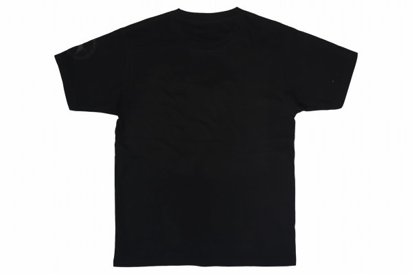 Photo2: BULL TERRIER T-Shirt BASEBALL LOGO Black (2)