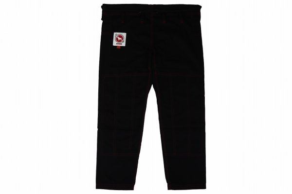 Photo4: BULLTERRIER Jiu-Jitsu Gi ASHURA R 1.5 Black (4)