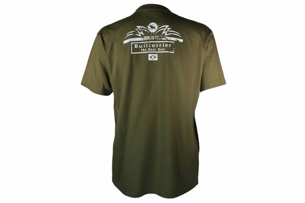 Photo6: BULL TERRIER T-Shirt BORN TO FIGHT Khaki (6)
