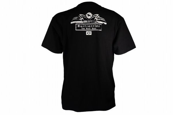 Photo6: BULL TERRIER T-Shirt BORN TO FIGHT Black (6)