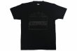 Photo1: BULL TERRIER T-Shirt BORN TO FIGHT Black/Black (1)