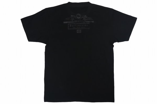 Photo2: BULL TERRIER T-Shirt BORN TO FIGHT Black/Black (2)