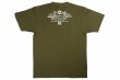 Photo2: BULL TERRIER T-Shirt BORN TO FIGHT Khaki (2)