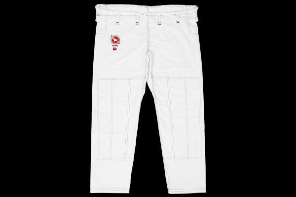 Photo4: BULLTERRIER Jiu-Jitsu Gi ASHURA R 1.5 White (4)