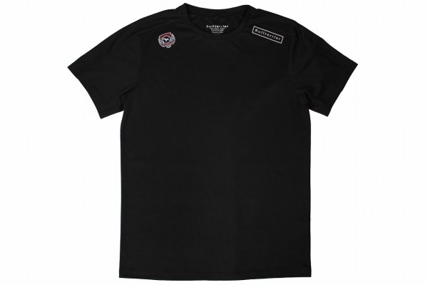 Photo1: BULL TERRIER High Performance Training Shirt TRADITIONAL Black (1)