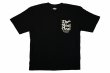 Photo1: BULL TERRIER Big Silhouette T-shirt TRD Black (1)