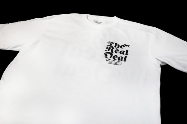 Photo3: BULL TERRIER Big Silhouette T-shirt TRD White (3)