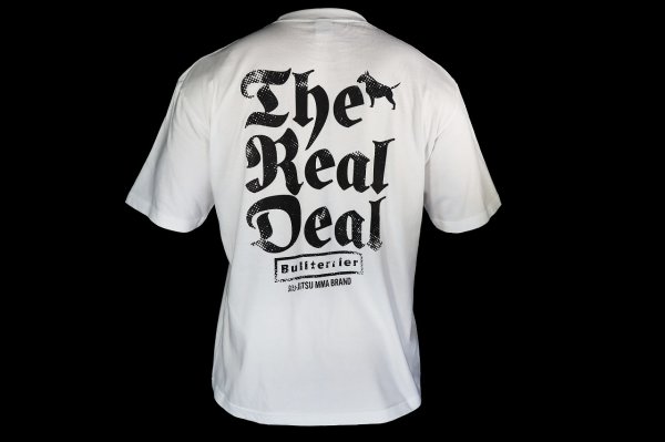 Photo6: BULL TERRIER Big Silhouette T-shirt TRD White (6)