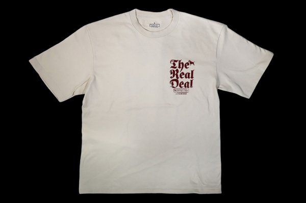 Photo1: BULL TERRIER Big Silhouette T-shirt TRD Beige (1)